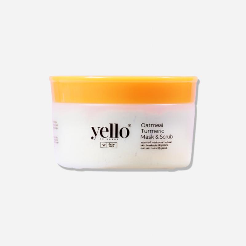 Oatmeal Turmeric Mask & Scrub